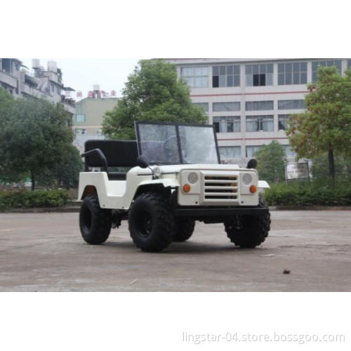 2021 New  Mini buggy willys  Electric  Car  go kart for sale Made In China LHD / RHD CE Certificate J-eep Style